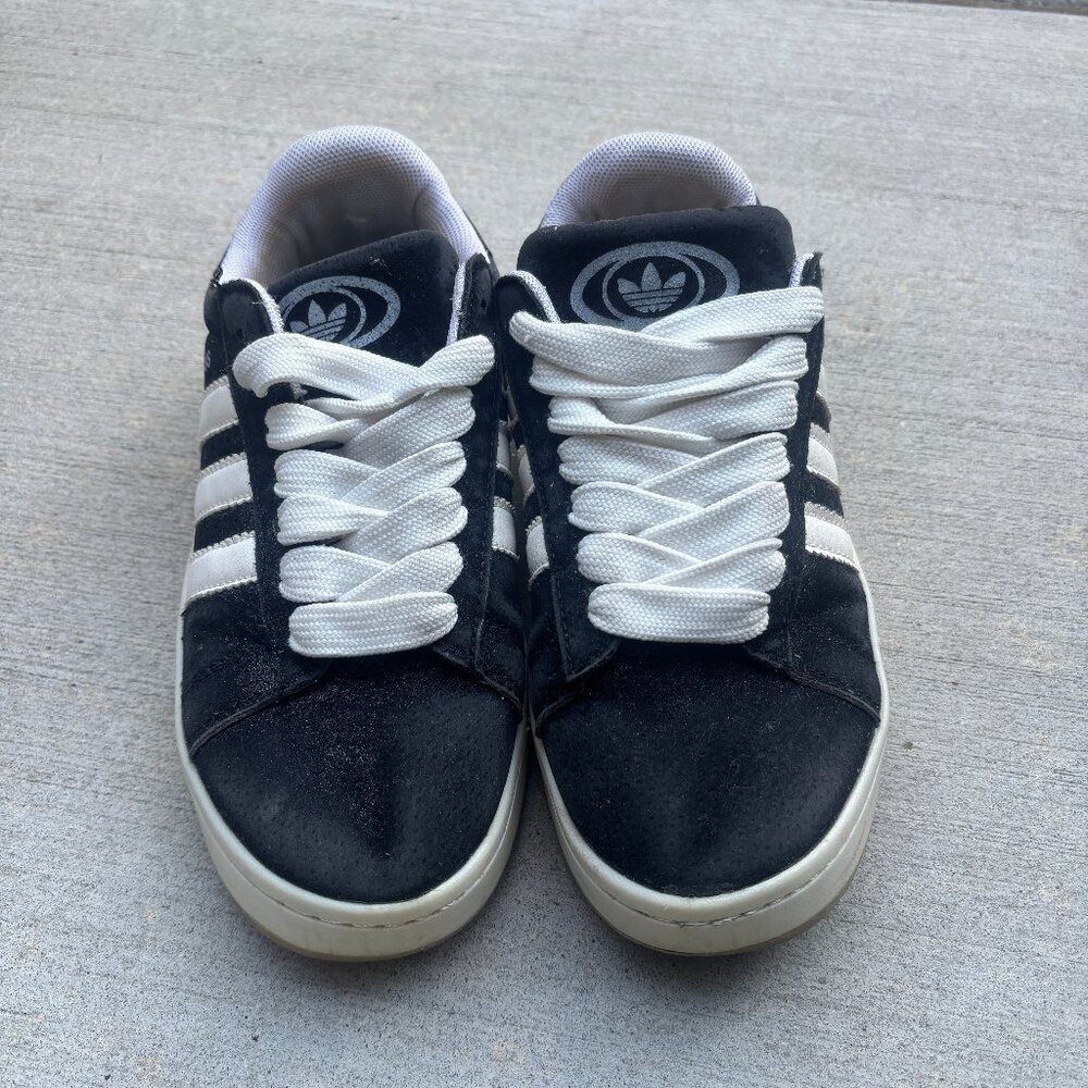Adidas Campus 00s Women's Sneakers Black/White Size 6.5